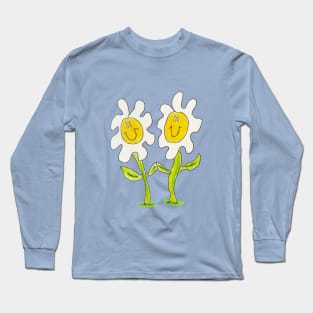 Happy Daisies Long Sleeve T-Shirt